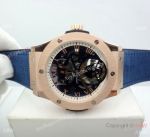 Best Quality Hublot Classic Fusion Rose Gold Skeleton Watch Replica